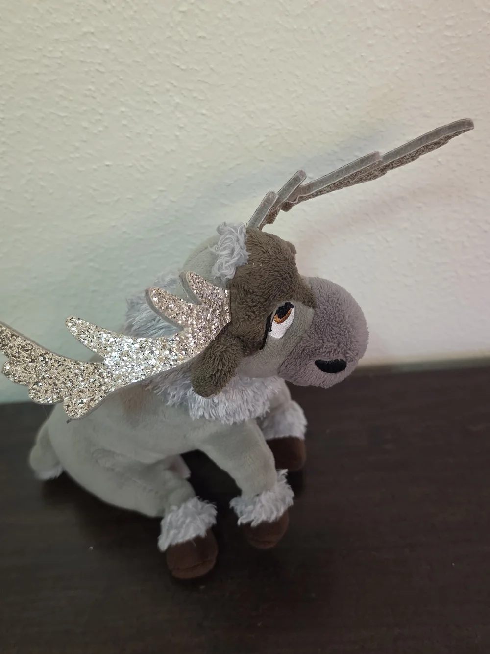 Disney Frozen Anna Plush Doll with Sven Reindeer Ty Plush